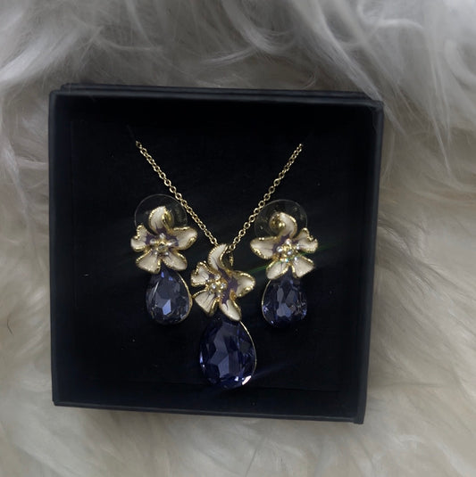 this set makes a breathtaking gift for a loved one, a stunning bridesmaid accessory, or the perfect finishing touch to your own special occasion ensemble.
