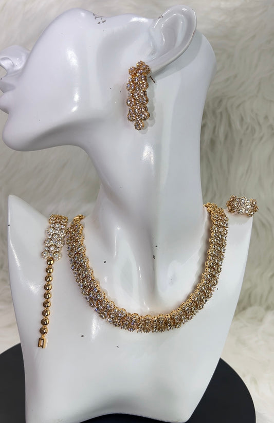 ZIRCONIA NECKLACE SET