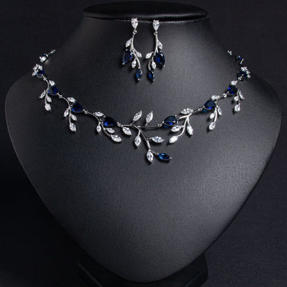 Zirconia Necklace Set