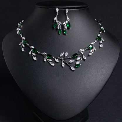 Zirconia Necklace Set