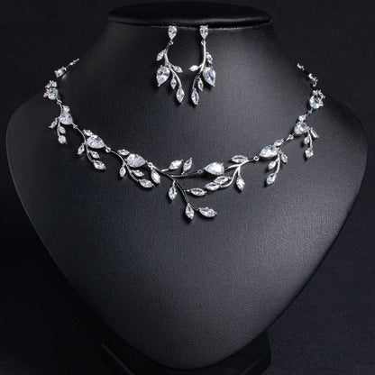 Zirconia Necklace Set